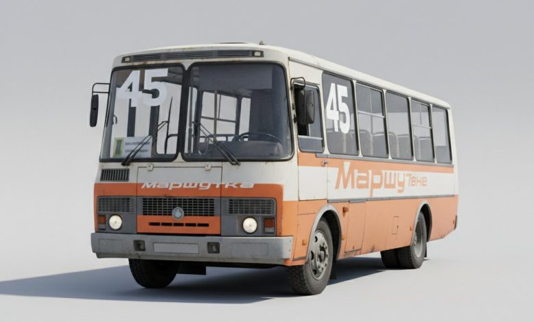 45 маршрутка ровно