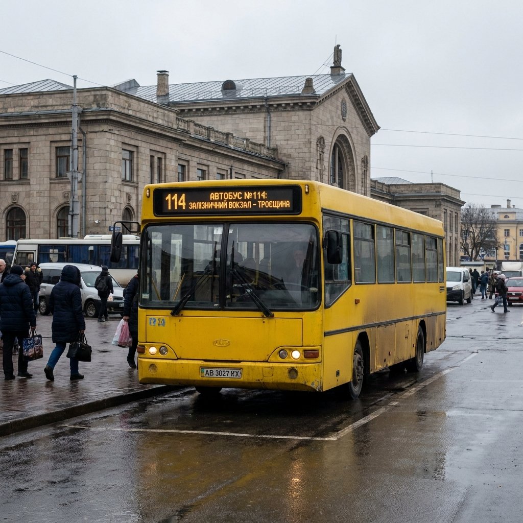 Автобус №114: повний гід від залізничного вокзалу до Троєщини