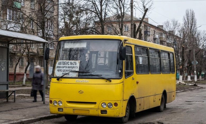 Автобус №25: нова карта маршруту через деокуповані райони