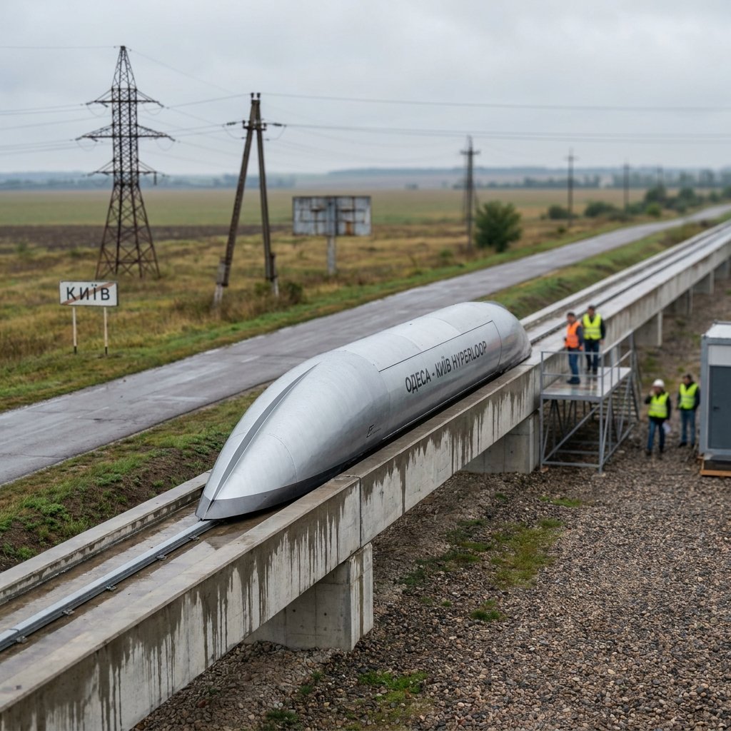 Чому Hyperloop Київ-Оdesa — це реальність: технічний аналіз проєкту