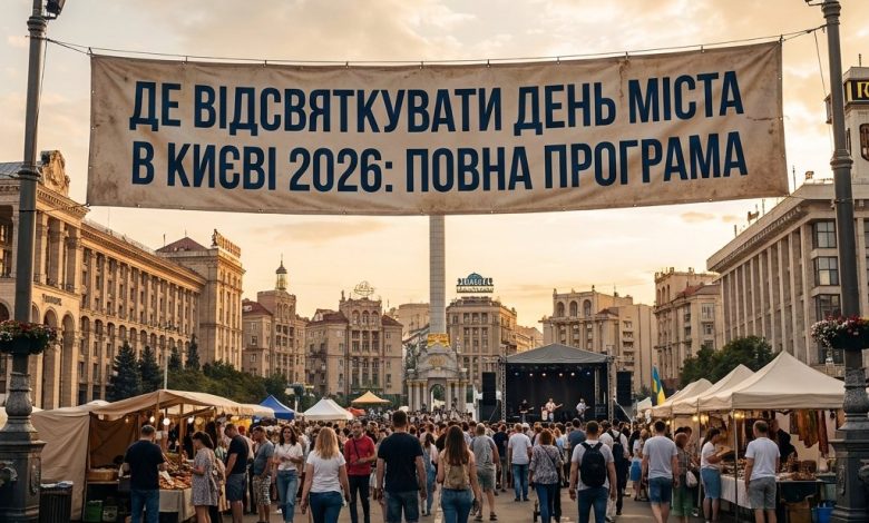 Де відсвяткувати День міста в Києві 2026: повна програма