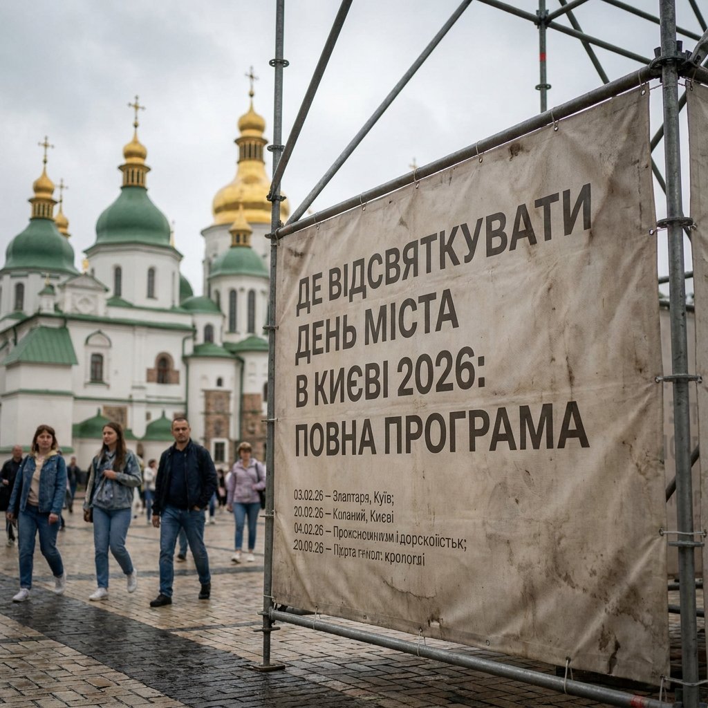 Де відсвяткувати День міста в Києві 2026: повна програма