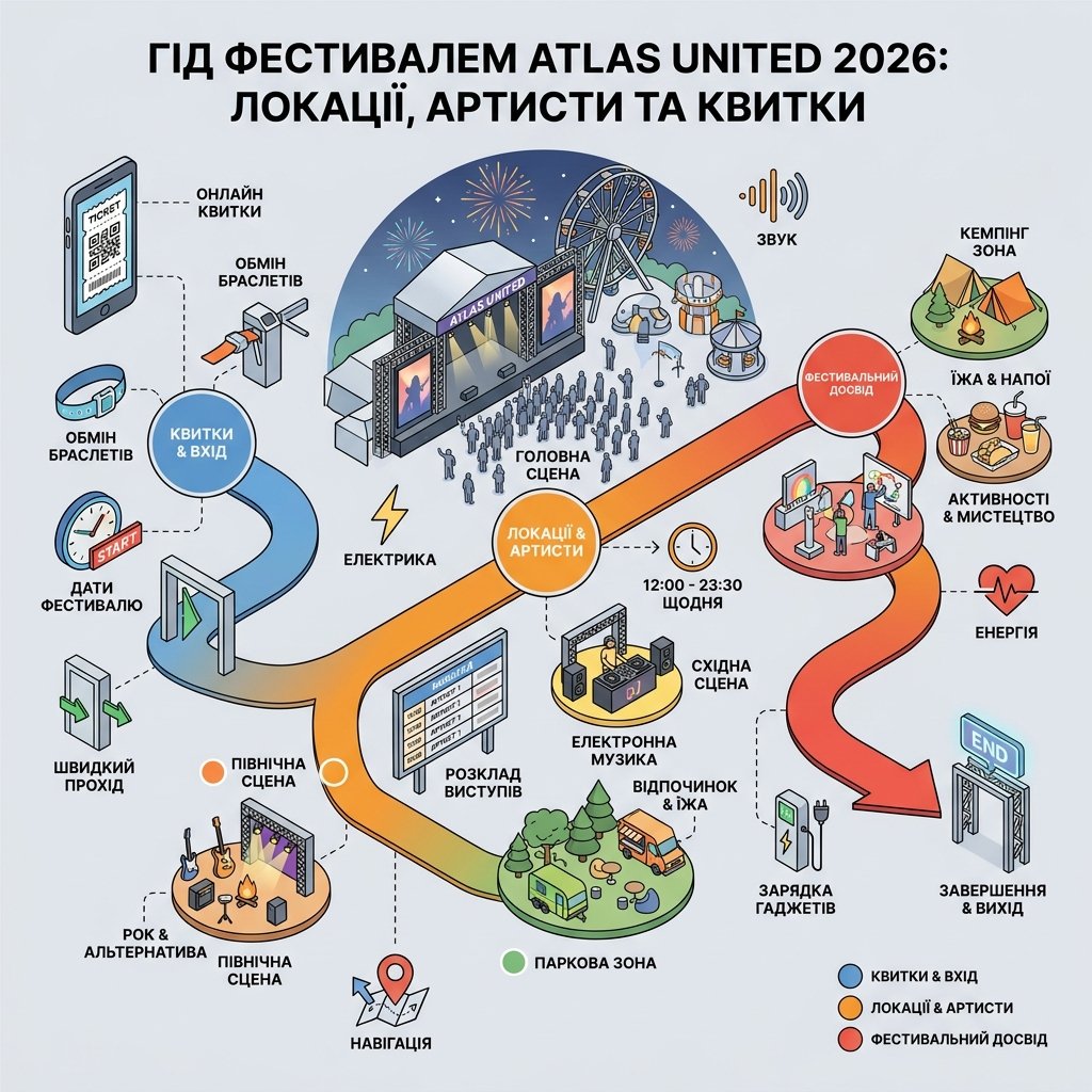 Гид по фестивалю Atlas United 2026: локации, артисты и билеты