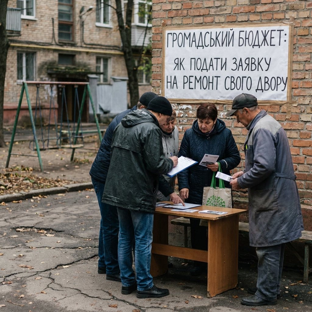 Общественный бюджет: как подать заявку на ремонт своего двора