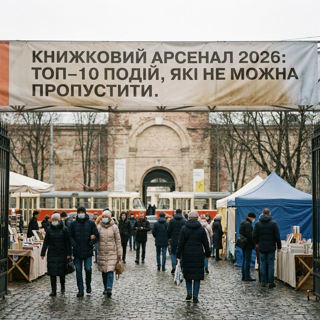 Книжный Арсенал 2026: топ-10 событий, которые нельзя пропустить