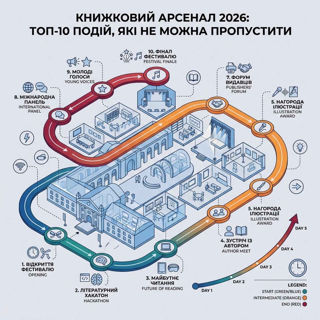 Книжный Арсенал 2026: топ-10 событий, которые нельзя пропустить