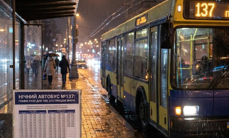 Ночной автобус №137: график движения для тех, кто работает ночью