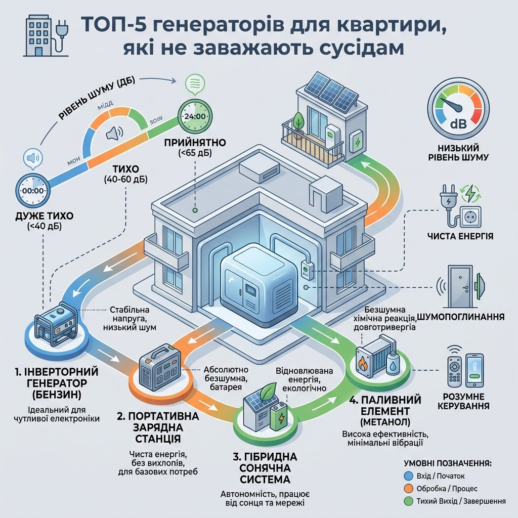 ТОП-5 генераторов для квартиры, которые не мешают соседям