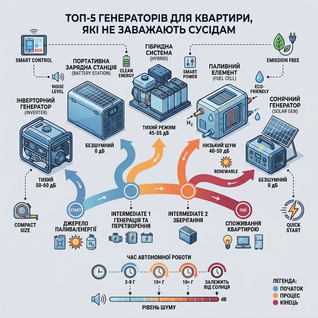 ТОП-5 генераторов для квартиры, которые не мешают соседям