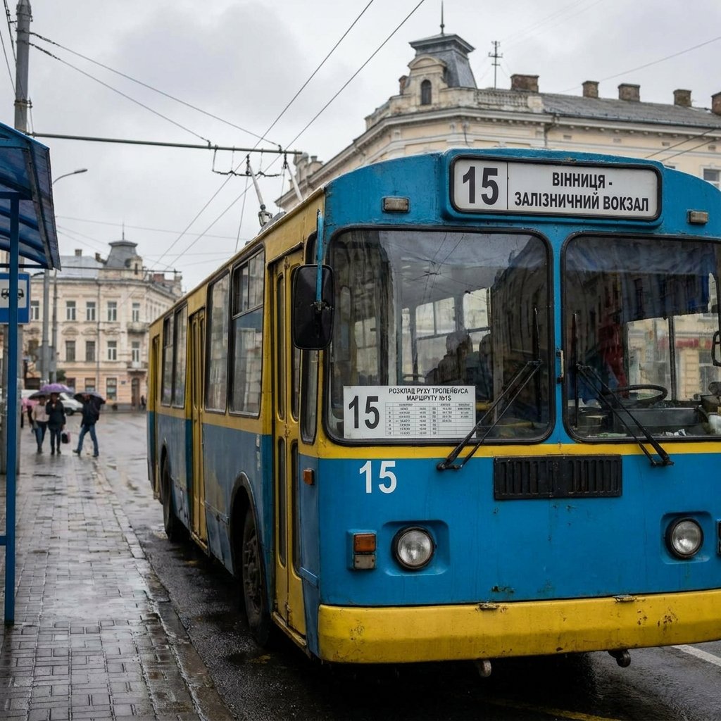тролейбус 15 вінниця розклад