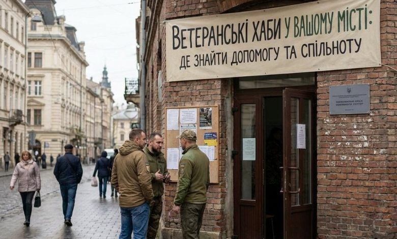 Ветеранські хаби у вашому місті: де знайти допомогу та спільноту