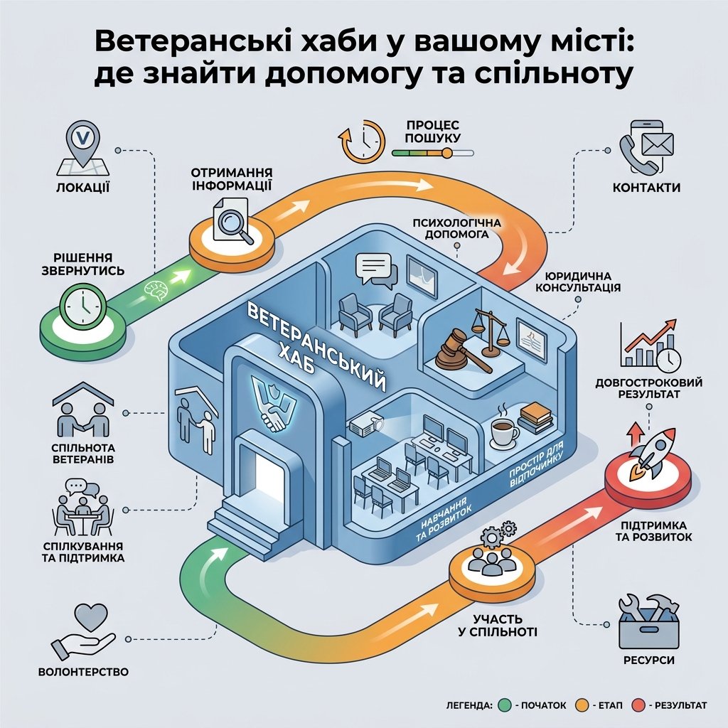 Ветеранские хабы в вашем городе: где найти помощь и сообщество