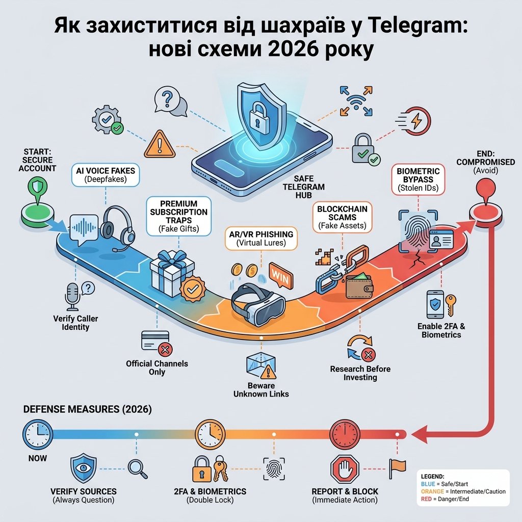 Как защититься от мошенников в Telegram: новые схемы 2026 года